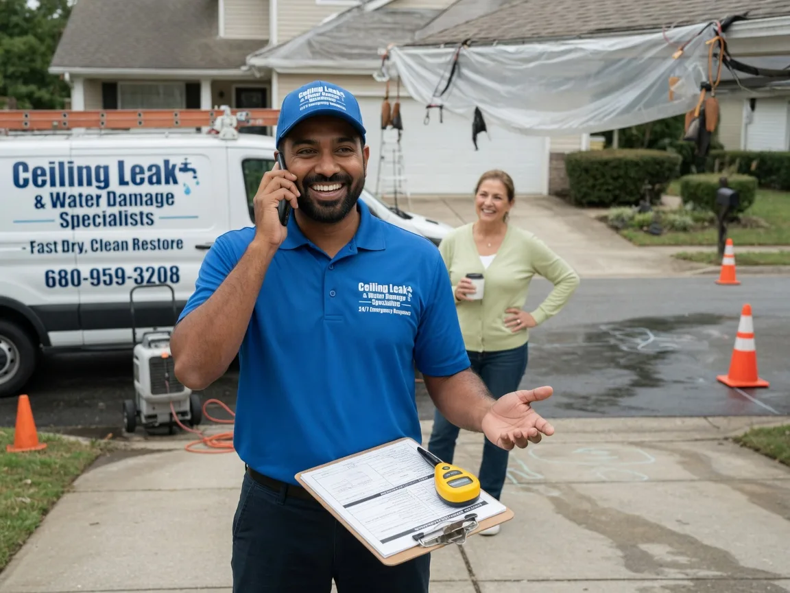 Ceiling Leak Cleanup Seneca Rocks, WV FAQs